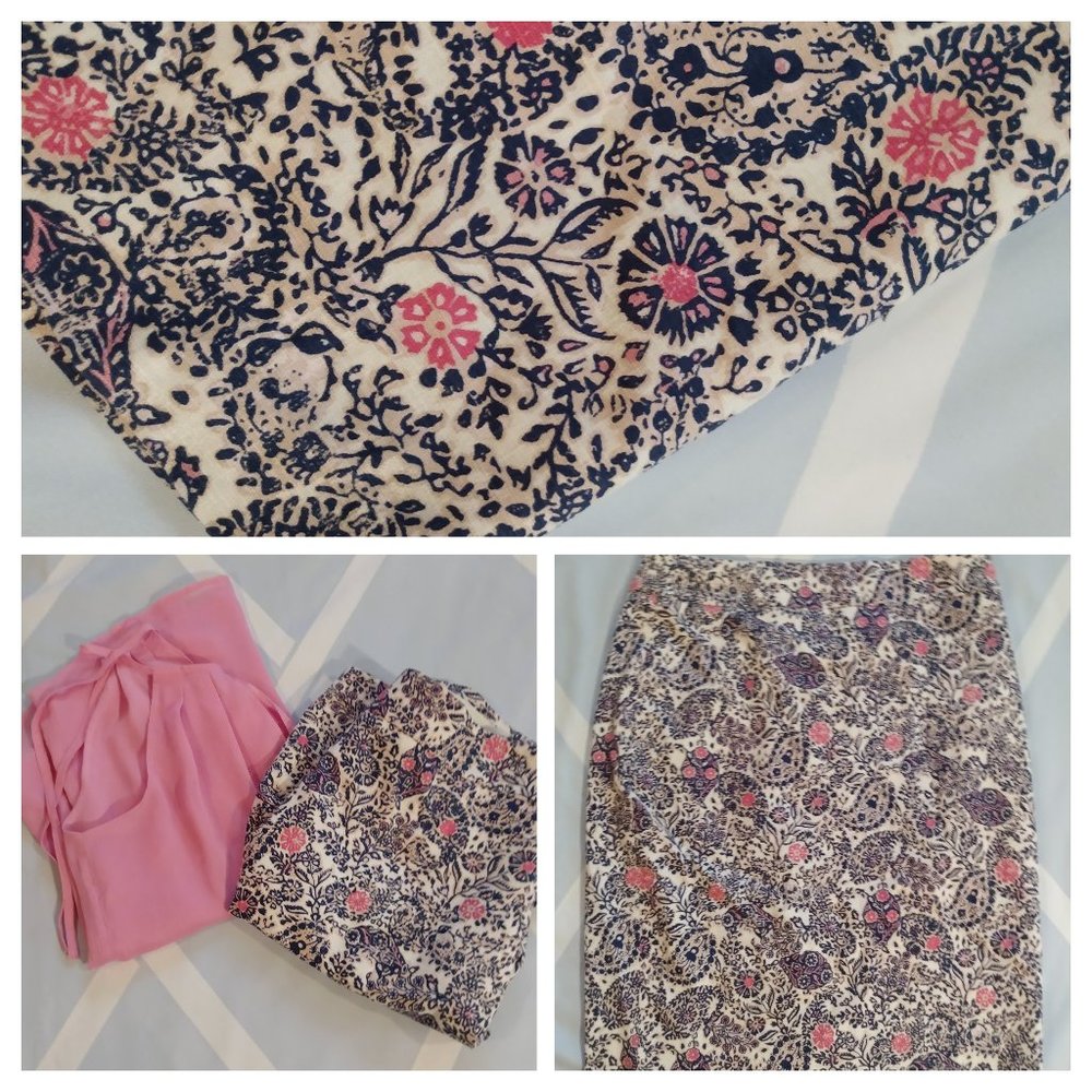 Ann Taylor Summer Pencil Skirt